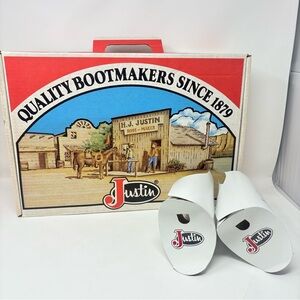 Justin Boots Box Empty Box Only 18x12.5x4.5”